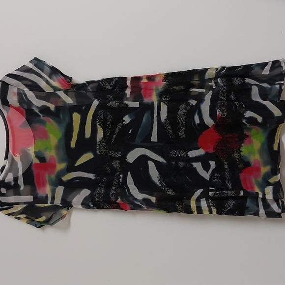 LYNN RITCHIE GOLD silk dress Size XS - Picture 3 of 8